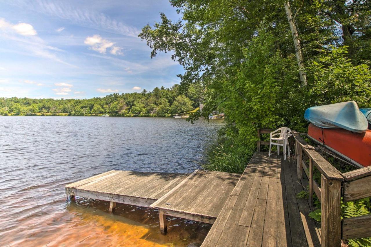 Waterfront New England House On Wickaboag Lake! West Brookfield Eksteriør billede